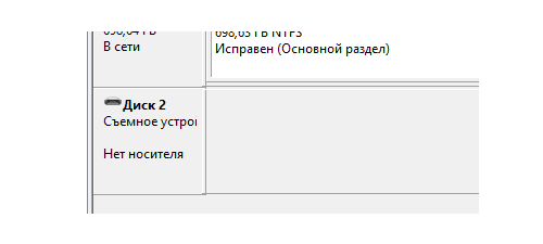 Kadar je obnovitev podatkov pomembna: kartica SD v "Odstranljivih napravah" na noben način ni zaznana