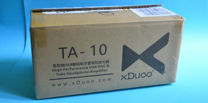 xDuoo TA-10: embalaža oprema