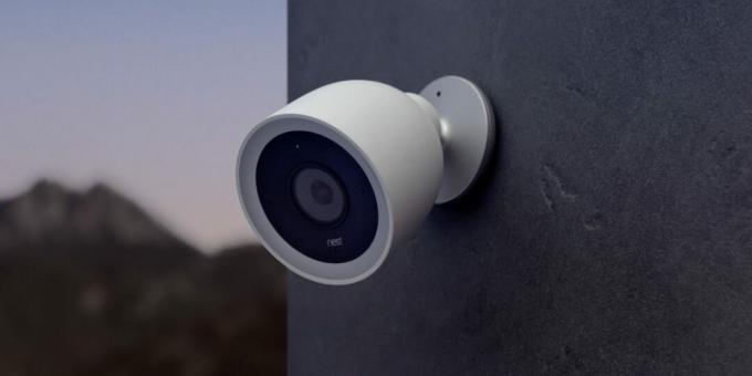 Googlove naprave: zunanja nadzorna kamera Nest Cam IQ
