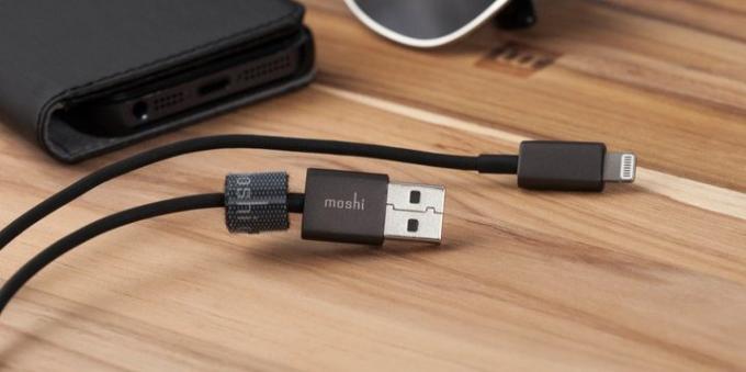 Kje kupiti dober kabel za iPhone: Moshi kabel