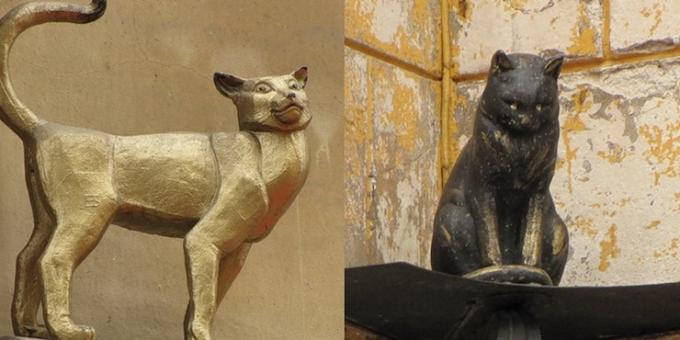 Spomeniki iz Sankt Peterburga: Spomenik Elisha mačke in mačke Vasilisa