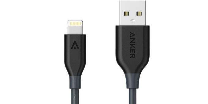 Kje kupiti dober kabel za iPhone: Anker Powerline kabel