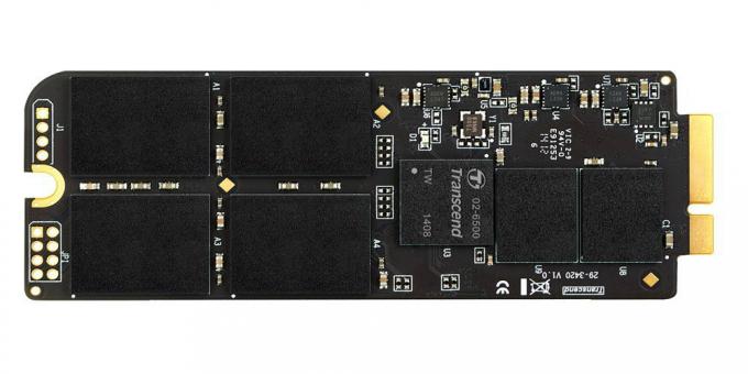 SSD je bolje: voziti Transcend JetDrive 725 lastniško obliko za MacBook Pro 15