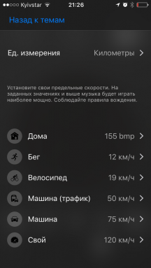 Staywalk za iOS - glasbo za tek in ne le, da se prilagodijo hitrosti