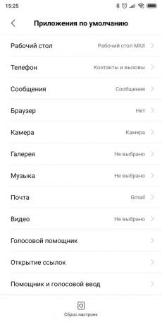 Nastavite telefon z Android OS, izberite privzete aplikacije