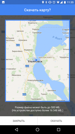 Offline Google maps za Android