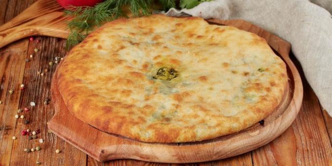 Osetijske pite s piščancem in sirom