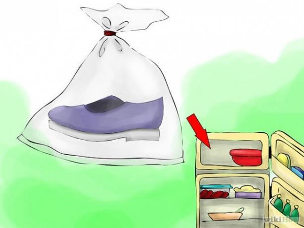 kako se znebiti vonja čevljev: zamrznitev