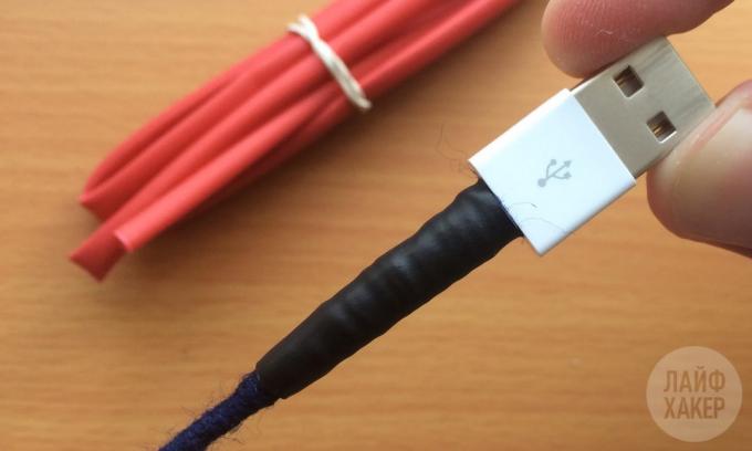 Kako popraviti Lightning-kabel: krči
