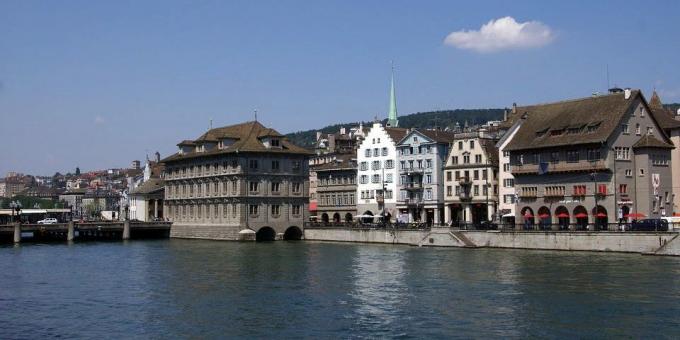 Top mesta v smislu živi v Zürichu
