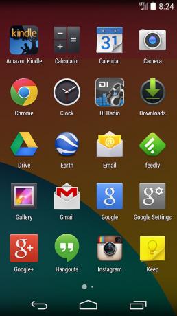 Android 4.4 KitKat: Vmesnik