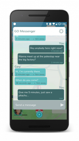 Messenger za Pokemon GO 2