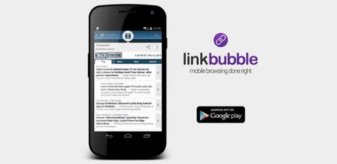 Link Bubble za Android