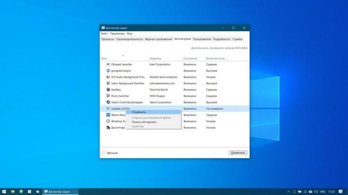 Konfiguriranje Windows 10: Onemogočite nepotrebne aplikacije Autostart