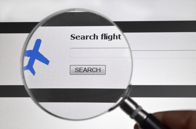 Iskanje let, letalska iskanje storitev na spletu