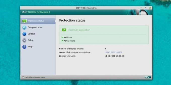 Protivirusni program za Linux: ESET NOD32 Antivirus for Linux Desktop