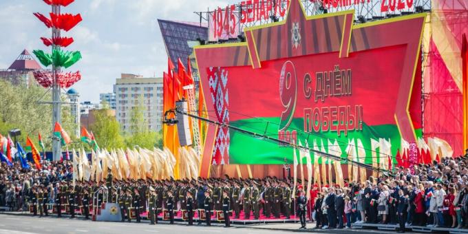 Parada v počastitev 75. obletnice zmage v Minsku