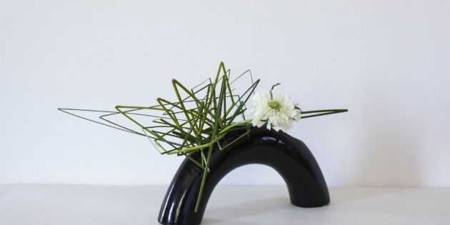 minimalističen ikebana