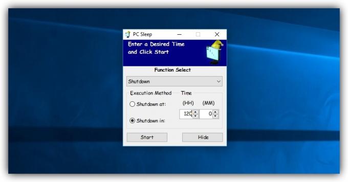 Kako nastaviti računalnik shutdown timer Windows s PC mirovanja