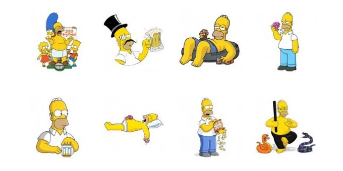 Nalepke: The Simpsons