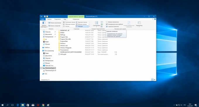 Konfiguracija Windows 10: Skriti predmeti, in končnice datotek