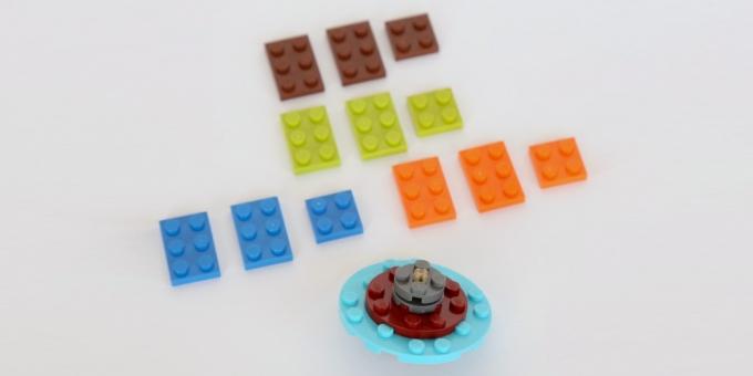 kako narediti kolesce za Lego