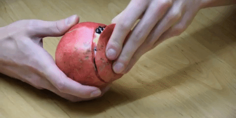Čudovit način za čiščenje granatno jabolko
