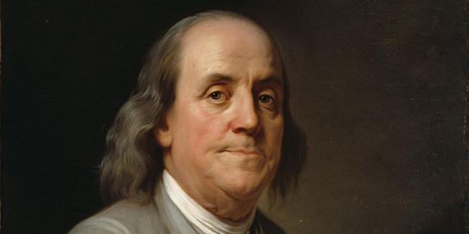 Zjutraj ritual: Benjamin Franklin
