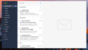 Spark za Mac - brezplačno e-poštni odjemalec, ki prijeten za uporabo