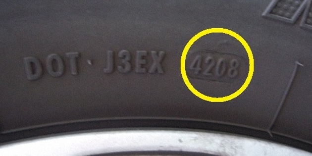 Kako preveriti datum izdelave zimskih pnevmatik