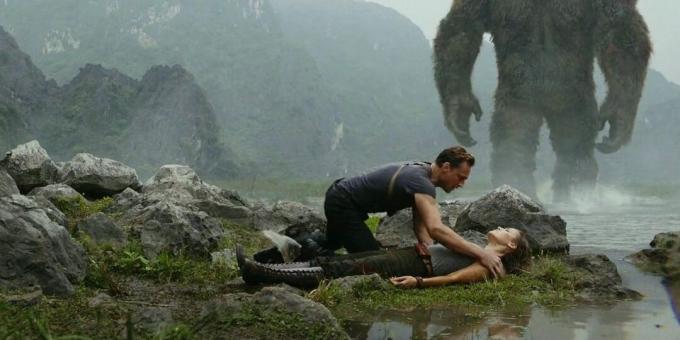 Prizor iz filma o džungli "Kong: Otok lobanje"