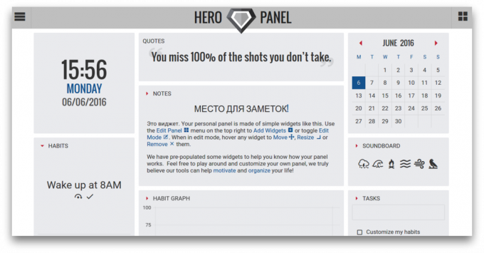 Pogled Hero Panel