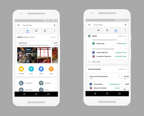 Google Maps obzavolsya novo zasnovo s hitrim dostopom do prometne informacije