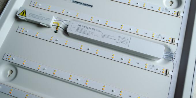 Yeelight Smart trg LED stropna luč: Osnovna kovina