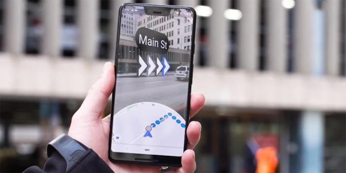 Zemljevidi Google Maps bodo našli novo možnost - tridimenzionalni poti kazalci