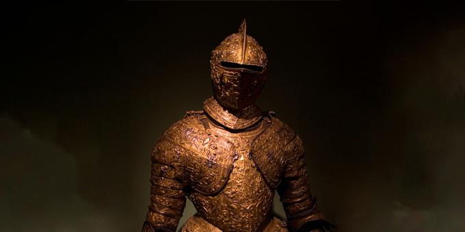 Vitezi srednjega veka so nosili ne tako težke oklepe