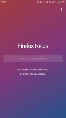 Firefox Focus - mobilni brskalnik paranoičen in ekonomično