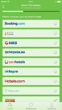 Pregled Hotellook, hotel iskati na glavnih sistemov rezervacij