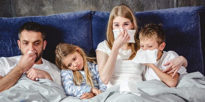 Zaščita pred prehladi in gripo