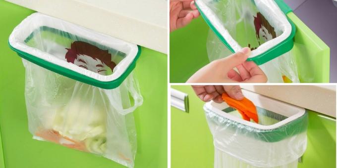 Prenosni Plastic Trash Storage Bag viseče Holder Prodaja