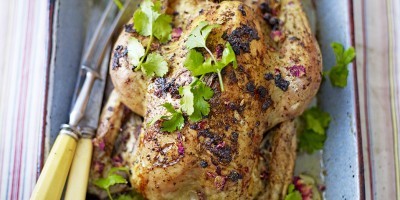 Kaj kuhamo večerjo: pečen piščanec v maroški