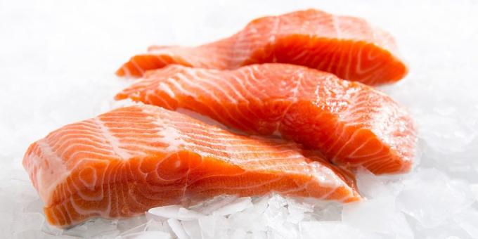 V katera hrana vitamina D: Salmon