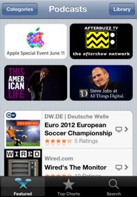 Podcasti - nova samostojna aplikacija za Apple podcaste