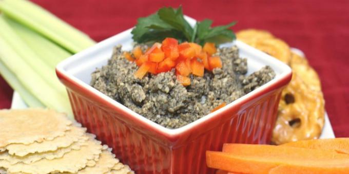 Kaviar iz posušenih gob