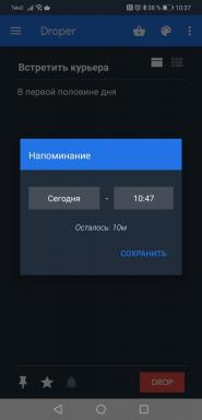 Začasno prosta: Droper - hitrih opombe in sezname opravil v zavese Android