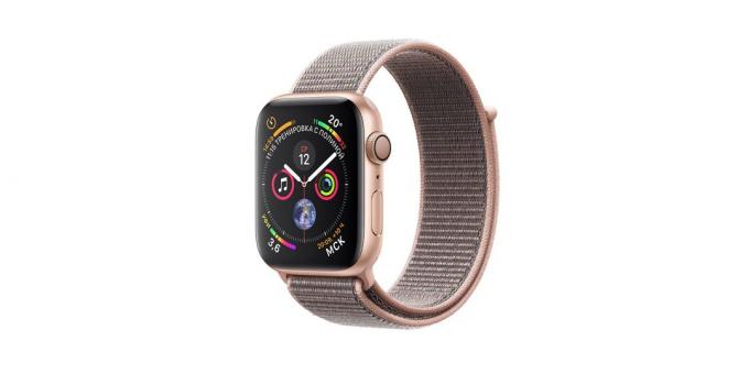 Apple Watch serija 4: Sprememba zlate barve
