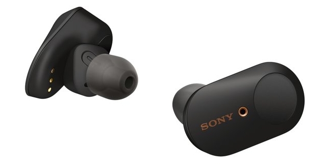 slušalke Sony WF-1000XM3 imeti zelo kompaktne dimenzije