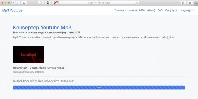 Kako prenesti glasbo iz YouTube s pomočjo spletne storitve YouTube Mp3