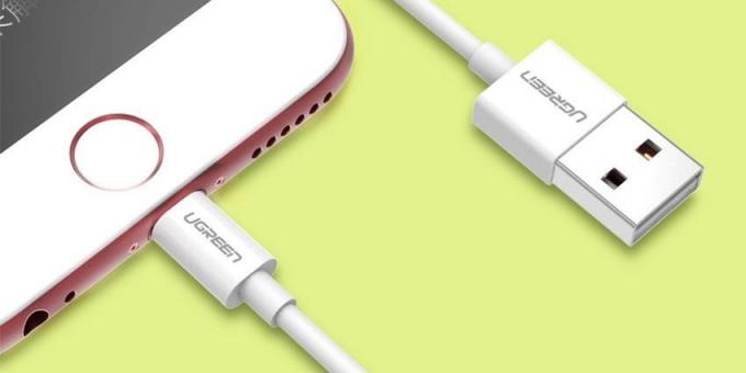 Polnjenje za iPhone iz Kitajske: Ugreen Lightning Cable