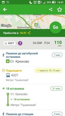 Citymapper graditi poti na vse vrste prevoza po vsem svetu